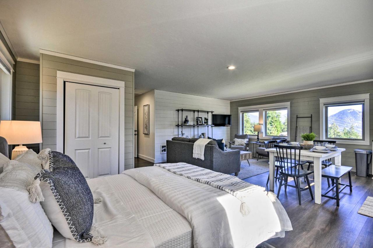Scenic Studio With Loft And View Of The Columbia River Carson エクステリア 写真