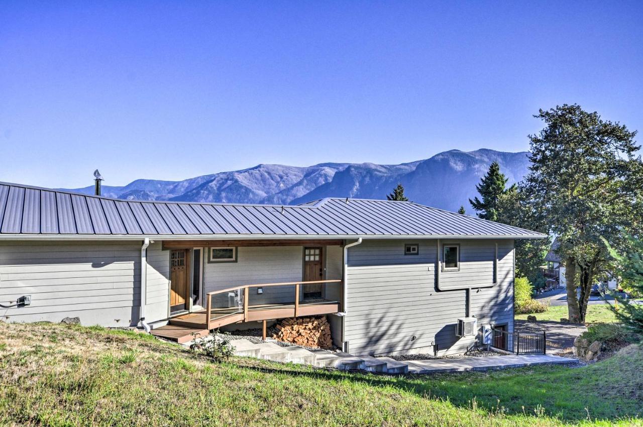 Scenic Studio With Loft And View Of The Columbia River Carson エクステリア 写真